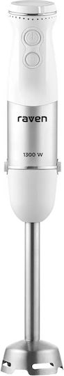 Raven Handmixer mit Inox-Stab 1300W Grau