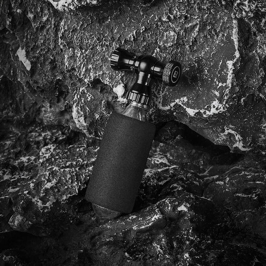 Rockbros Co₂ Pump Rockbros Aluminum Alloy Valve Head Without Cartridge Compatible Presta Schrader Black