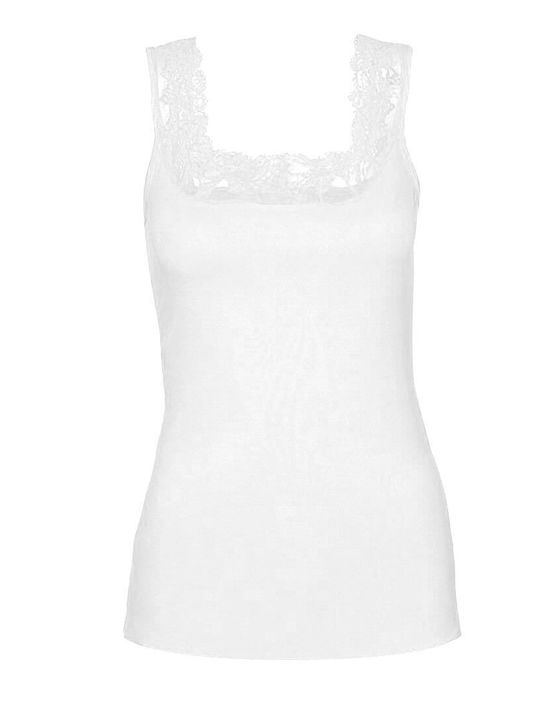 Sleeveless Women's Tank Tops White 2Pack