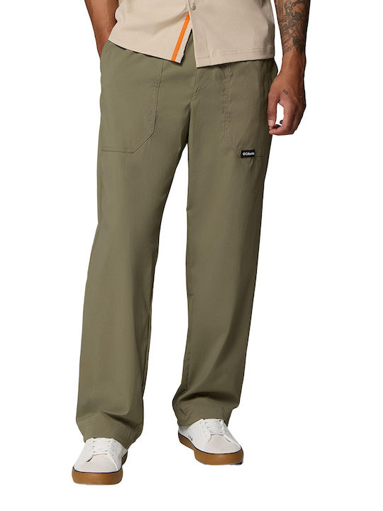 Columbia Pant Men's Long Hiking Pant Khaki