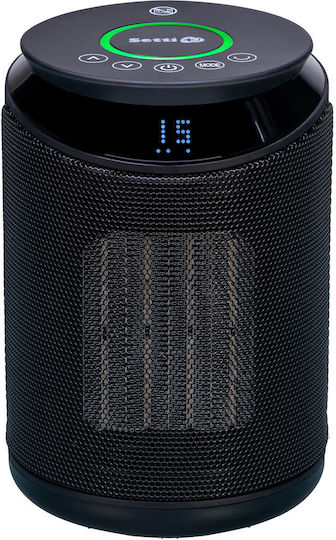 Setti+ Керамичен Аеротермо За Стая Подов Черен 2000W