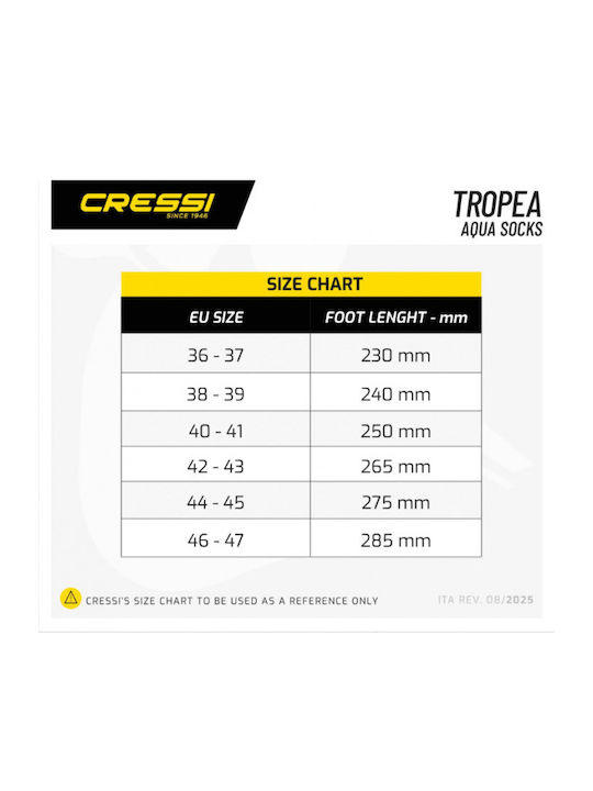 Παπουτσια Θαλασσης Cressi Tropea Aqua Black