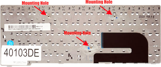 German Laptop Keyboard Samsung Nb30 Nb20 N148 N150 N143 N145 Ba59-02687c V113760as1 Ba59-02709h V113760bk Cnba5902766 Cnba5902768 De Black Code 40103de