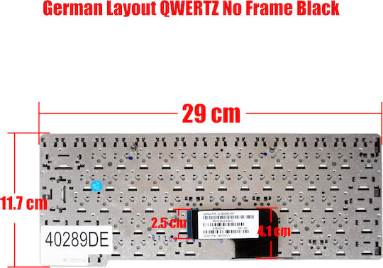 Deutsche Tastatur Für Laptop German Laptop Keyboard Sony Vaio Vpc-cw Vpccw Vpc-cw17fx Vpc-cw21fx Pcg-61111l Pcg-61112l Pcg-61411l Pcg-61113 148755521 148755641 148755661 148755721 De No Frame Black Κωδ.40289de