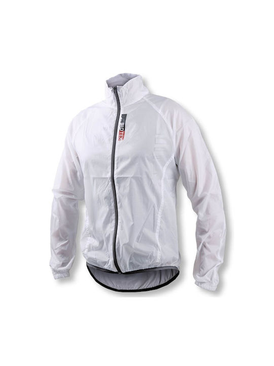 Biotex Men's Waterproof Cycling Windbreaker Long Sleeve Black