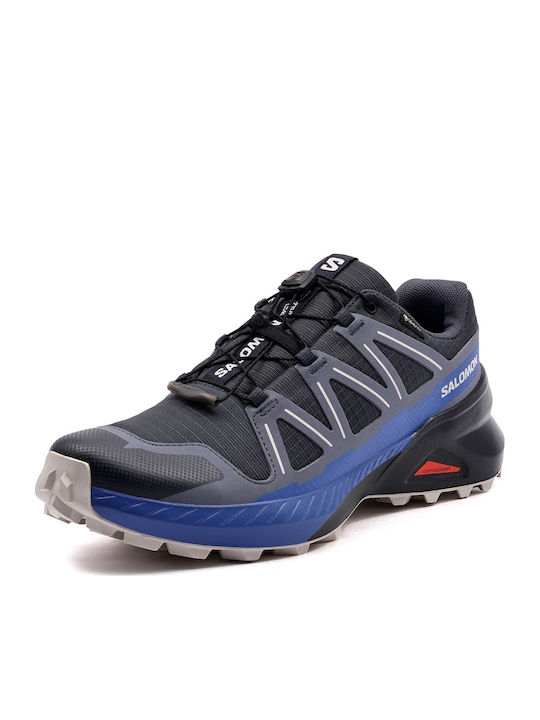 Salomon Speedcross Peak Men's Hiking Shoes Waterproof With Gore-Tex Membrane Blue