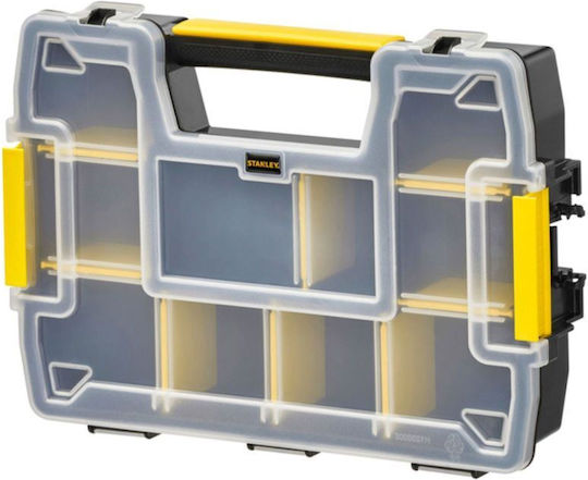 Stanley Essential Stst1-81320 Caz De Unelte Cu Roți Set 2 Bucăți 10 Compartimente