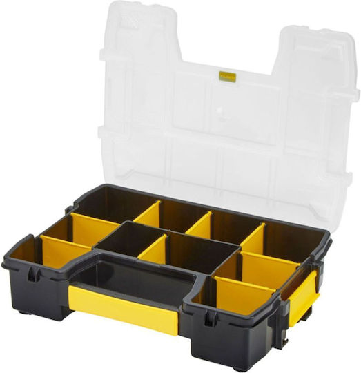 Stanley Essential Stst1-81320 Caz De Unelte Cu Roți Set 2 Bucăți 10 Compartimente