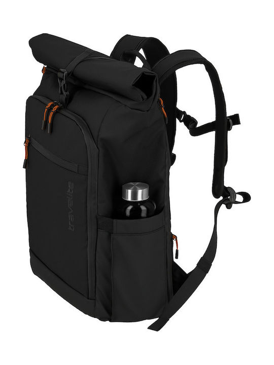 Travelite Backpack Αδιάβροχο Μαύρο