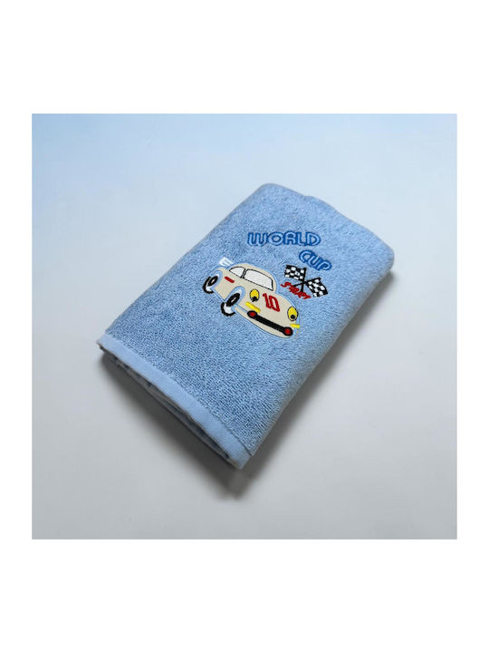 Linea Home Baby Face/Hand Towel World Cup Blue