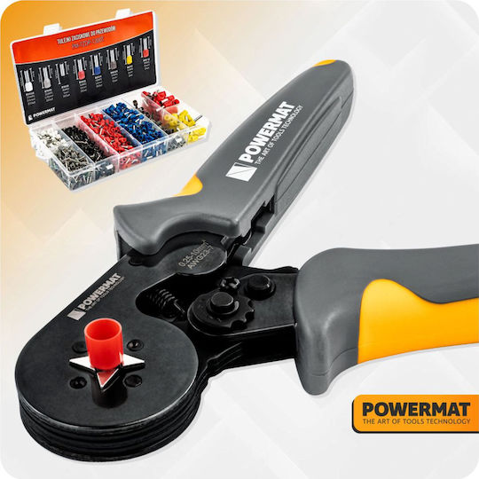 Powermat Cleste Sertizat Interval De Secțiune 0.25 - 10mm² Cu Mecanism Cu Clichet Lungime 175mm