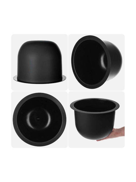 Insert Pot Flower Stands Loft Round Black 29 Cm