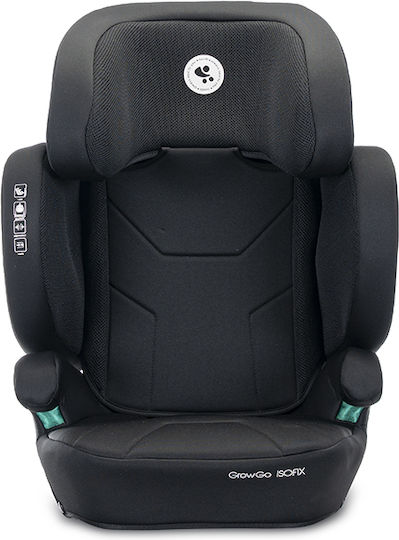 Lorelli GrowGo Καθισματάκι Αυτοκινήτου High-back Booster i-Size με Isofix Black