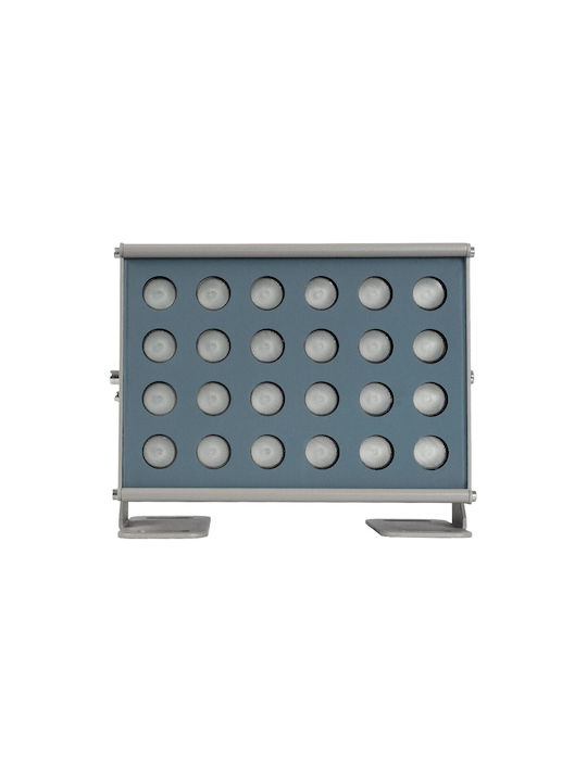 GloboStar Lampa De Podea Pentru Exterior LED Mașină De Spălat Pe Perete 36W RGB IP65