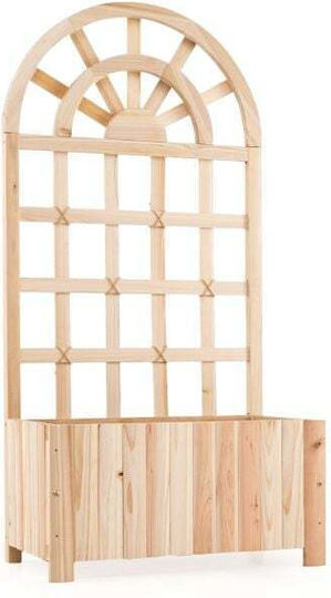 Costway Planter Box Din Lemn Verde