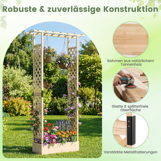 Costway Jardiniere Din Lemn Costway Jardiniere Din Lemn