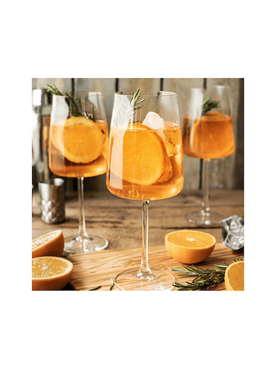 RCR Set Glasses for White and Red Wine Crystal Goblet 430ml 31 Pieces