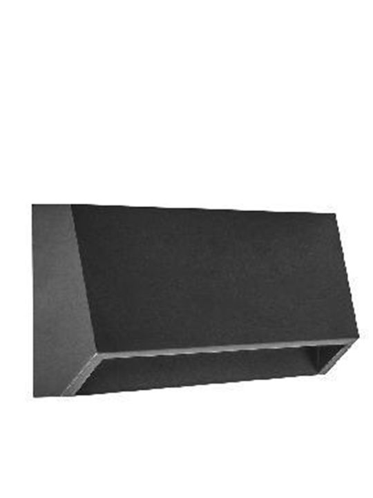 Lineme Wall-Mounted Outdoor Ceiling Light LED 3W with Adjustable White Light 16x7x3.3εκ.
