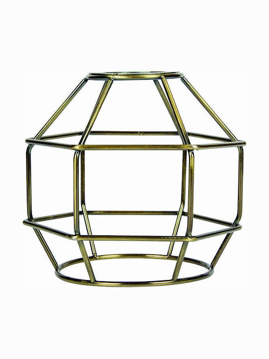 VK Lighting Кръгла Абажур Бронзов с диаметър 14.5см