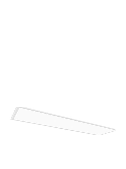 Aca Parallelogram LED Panel 36W with Warm White Light 3000K 119.5x29.5cm