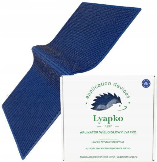 Lyapko Applicators Covoraș de Masaj Presoterapie pentru Corp Argintiu