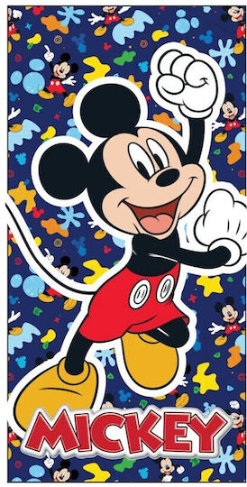 Disney Mickey Color Party Beach Towel 70x140 Cm Fast Dry