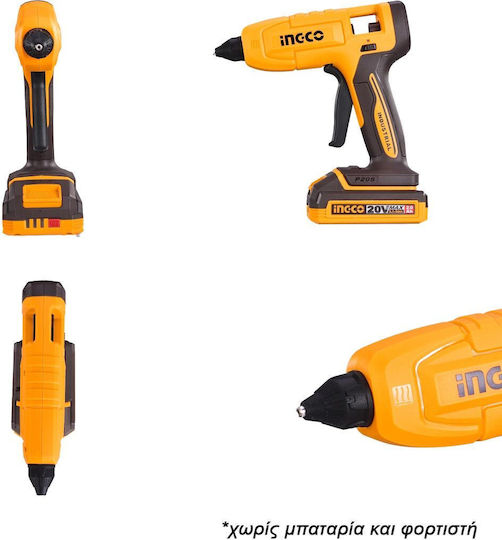 Ingco CGGLI2003 Heißklebepistole 20V
