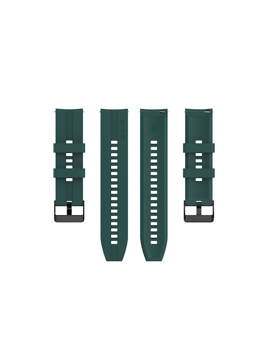 Λουράκι Σιλικόνης Πράσινο (Universal Silicone Watch Strap)