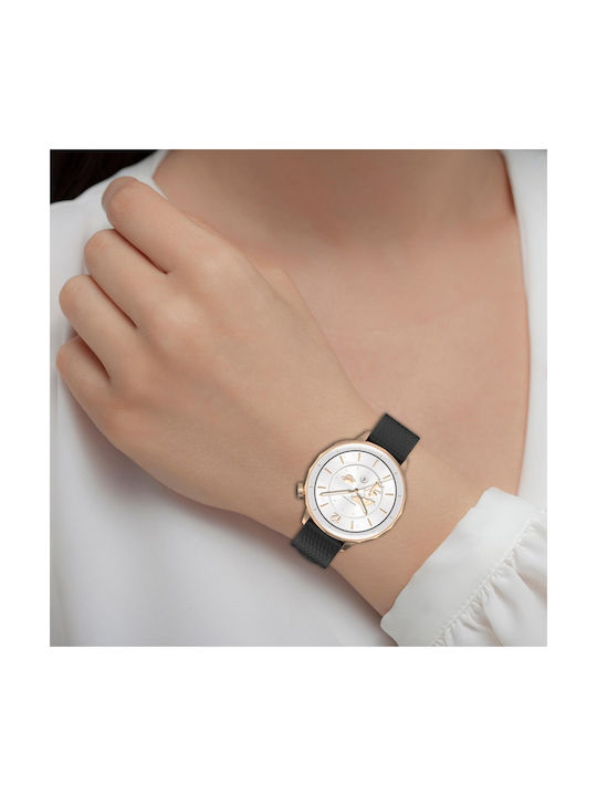 Каишка Силиконова Черна (Universal Silicone Strap For Watch)
