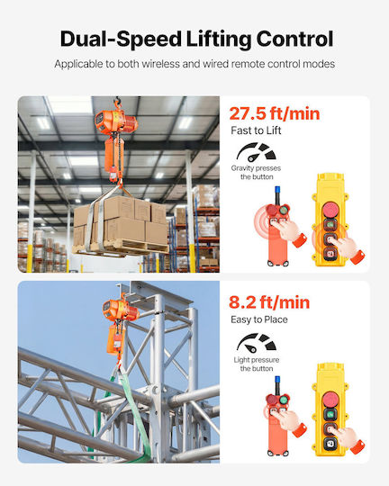 Vevor Chain Hoist for Load Weight up to 500kg