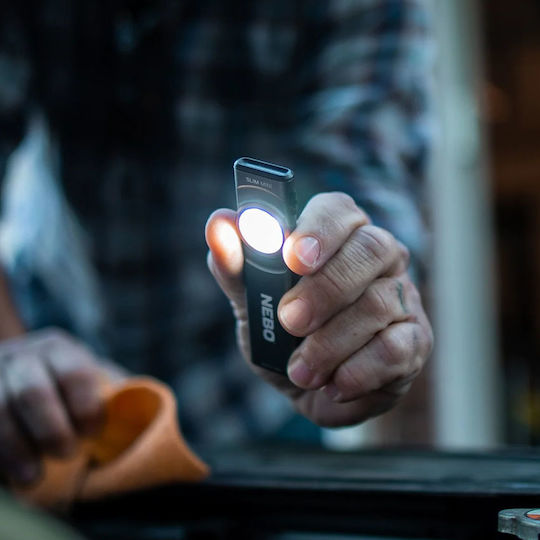 Nebo Rechargeable LED Flashlight IPX4 with Maximum Brightness 250lm Slim