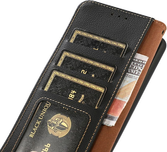 Khazneh Wallet Δερμάτινο Μαύρο (Poco X8 Pro Max)