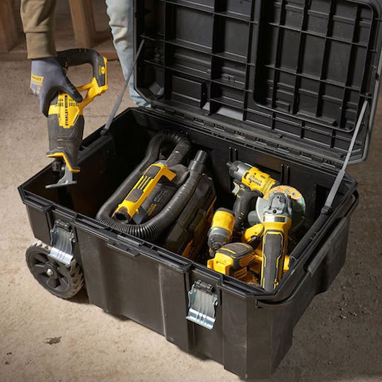 Stanley Fatmax Tool Storage Plastic Wheeled Box W66.6xD45.8xH34cm FMST17870-1