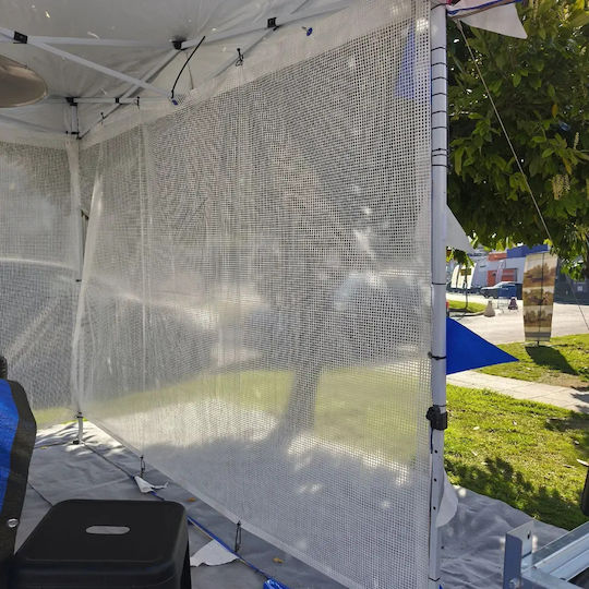 Bradas Waterproof Tarpaulin 100gr/m² 15x10m. Light Type Transparent