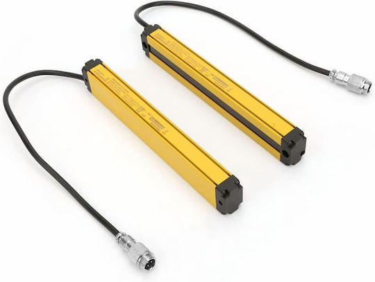 Aluminum Safety Light Curtain Sensors 4 Beams Dc10-30v Light 20cm