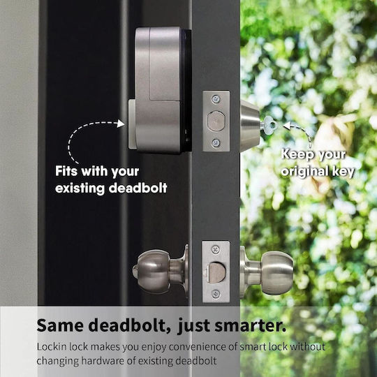 Lockin G-30 Електронна Ключалка Airbnb Биометрична Клавиатура Wifi Bridge
