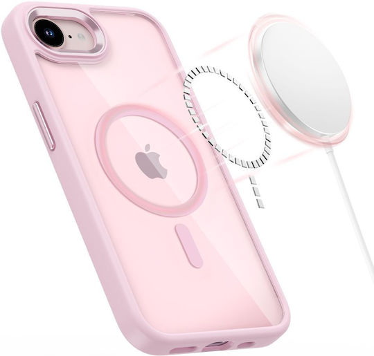 Tech-Protect Magmat Rückseitenhülle aus Silikon Rosa (iPhone 17e / 16e)