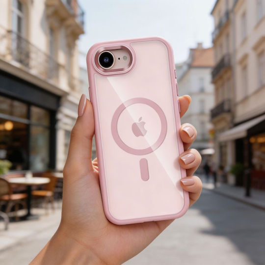 Tech-Protect Magmat Rückseitenhülle aus Silikon Rosa (iPhone 17e / 16e)