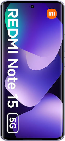 Xiaomi Redmi Note 15 5G Dual SIM (8/256GB) Лилав Mist