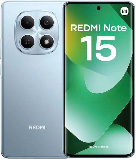 Xiaomi Redmi Note 15 4G Dual SIM (8/256GB) Glacier Blue