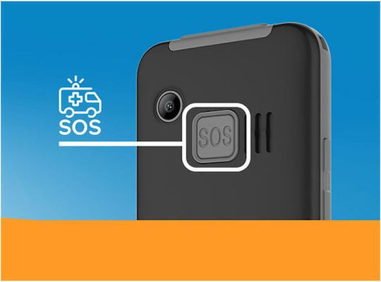 MyPhone Halo 3 Dual SIM Κινητό με Μεγάλα Κουμπιά (Αγγλικό) Μαύρο