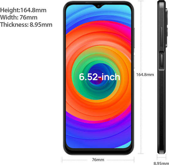Ulefone Note 14 Dual SIM (4/64GB) Midnight Black