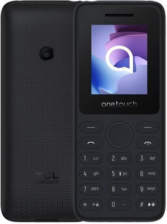 TCL OneTouch 4041 Dual SIM (125/125MB) Κινητό με Κουμπιά Dark Night Grey