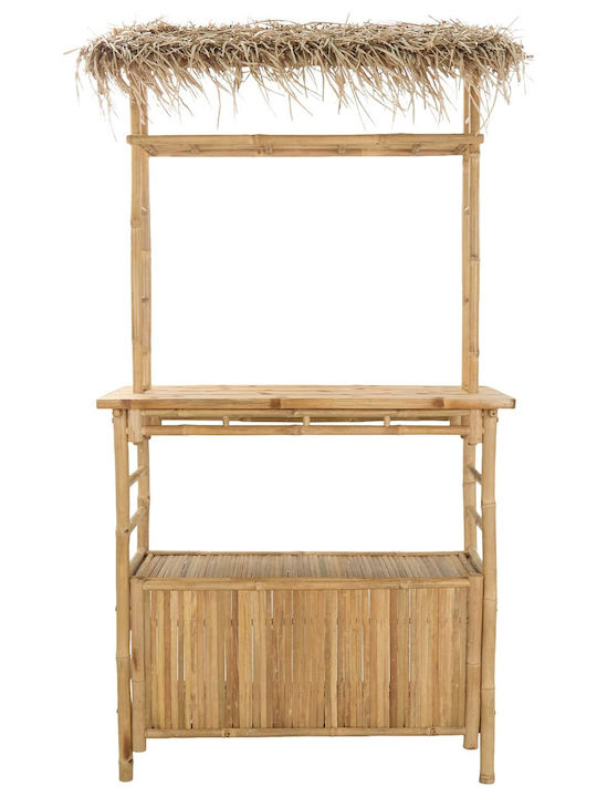 Bar-Tisch aus Bambus 110x50x209cm