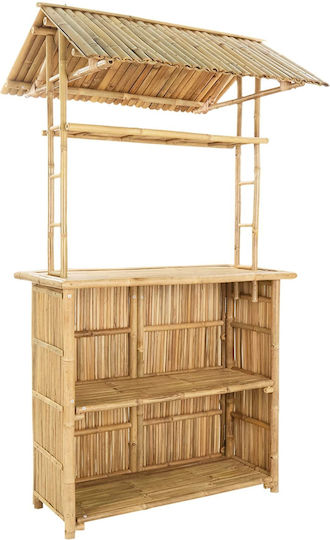 Bar-Tisch aus Bambus 115x95cm