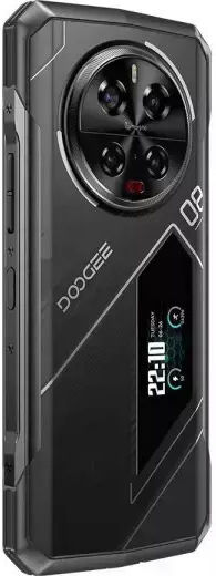 Doogee V40 5G Dual-SIM (12GB/512GB) Widerstandsfähig Smartphone Schwarz/Rot