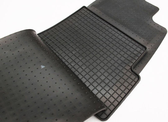 Petex Set of Front and Rear Mats 4pcs for Renault Megane 1996-2002 Black
