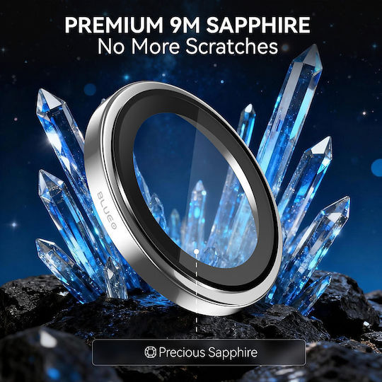 Blueo Sapphire Crystal Original Lens Protector Iphone 17 Pro Iphone 17 Pro Max Γκρι