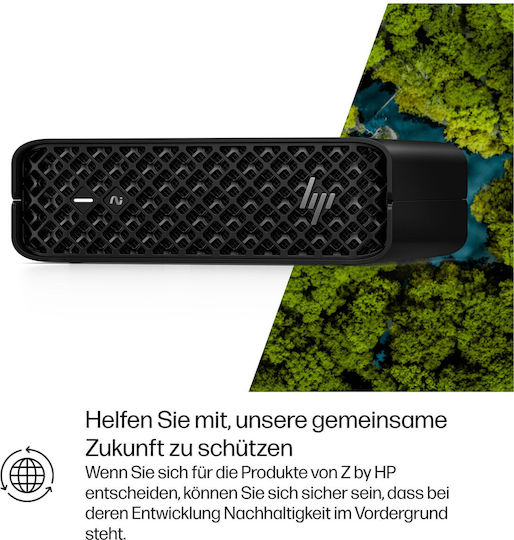 HP Z2 Mini G1i SFF Desktop PC (Ultra 7-265/16GB DDR4/512GB SSD/RTX A400/W11 Pro)