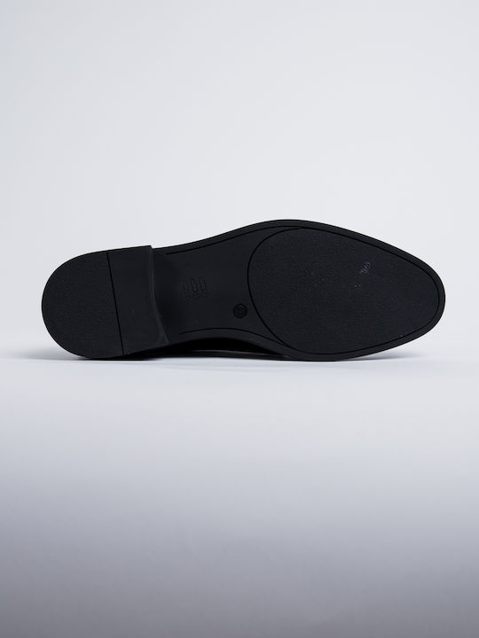 Pantofi Eleganți Bărbătești Din Piele Negri
